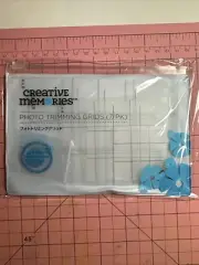 Creative Memories PHOTO TRIMMING GRIDS WITH CLIP (7 pk)-SOLD OUT! Brand New!