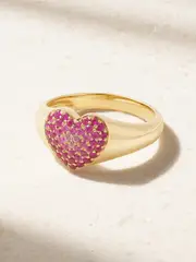 [Emily P. Wheeler] Emily P. Wheeler - Lucy 18-karat Gold Sapphire Ring - 3 3 Gold