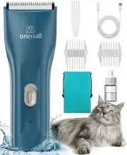 oneisall Pet Clipper for Cat Matted Hair, Pet Shaver for Cats Quiet Pet Hair