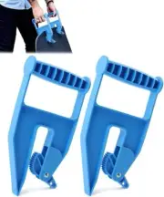 Pair of Mat Movers Tool - Mat Grippers - Heavy Duty Stall Mat Handlers for