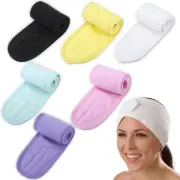 Soft Stretch Towel Headband -Eyelashes Extension Spa&Makeup Application Tool 1PC