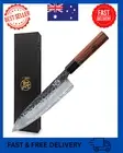 MITSUMOTO SAKARI 22 Cm Japanese Gyuto Chef Knife, Professional Hand Forged Kitch