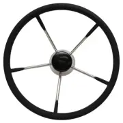 Whitecap Boat Steering Wheel S-9004 | 15 Inch Stainless Steel