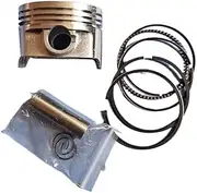 Piston kit 65mm for for Kawa/saki FJ180V FJ180 Engine KAAZ Lawn Mower Cylinder Piston Ring pin Clip Assembly Replacement(2 x Piston Ring kit)