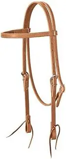 Weaver Leather Golden Brown Harness Leather Browband Headstall
