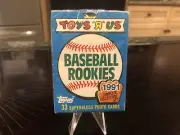 1991 Toys R Us Rookies Set Topps Frank Thomas Rookie Card Factory Sealed