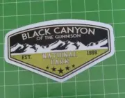 Black Canyon Of The Gunnison National Park Sticker - Travel Tourist Scrapbook