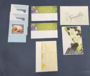 8 Assorted Greeting Cards & Stationary Sympathy Catholic Easter & Mother's Day
