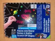 Scratch-Off Shapes 2 Shapes, Stencil, Scratch Tool NIP BRAND NEW & FREE SHIPPING