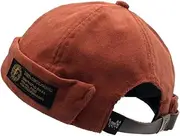 [Clape] Watch Cap Commando Work Beanie Corduroy Docker Leon Brimless Hat Rolled Cuff Harbour Hat …
