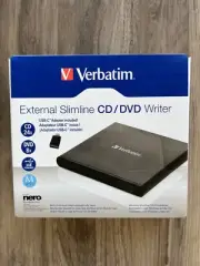 Verbatim 98938 External Slimline CD/DVD Writer USB 2.0