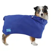 DGG Microfibre 2-in-1 Bath Robe & Towel - Small/Medium