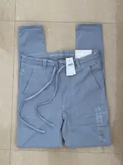 American Eagle Sz 6 NWT Light Grey Next Level Stretch Highest Rise Legging Jeans