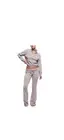 SKIMS French Terry Bootcut Light Flare Pants Joggers in Oyster Sz L
