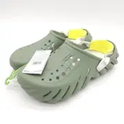 Crocs Echo Clog (Mens Size 10) Slip On Shoes Sandals Moss Green New In Package
