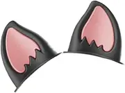Hat Ears Motorcycle - Motorcycle Cat Ears Hat | Motorbike Ski Hat Horns | Hard Hat Sticker Cat Ears | 1 Pair Hard Hat Sticker Cat Ears | Adhesive Kitten Headgear Attachments for Motorcycle Hats