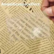Magnifying transparent Fresnel Lens ( twin pack )