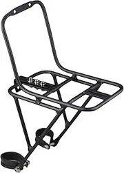 Front Bike Rack - bicyclee Cargo Rack Adjustable Front Mount | Bike Luggage Carrier bicyclee Handlebar Rack, Aluminum Alloy Mountain Road Bike Pannier Rack Stand for Cycling bicyclee Travel
