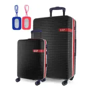 GAP Hard Shell LARGE and CAB- 2-Piece Set + Luggage Tag - Black