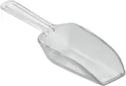 InterDesign Basic Measuring Spoon, Plastic Scoop, Set of 4 Different-Sized Measuring Scoops, Clear
