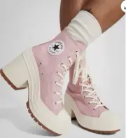 Women's Converse Chuck 70 De Luxe Heel - Static Pink/Egret/Gum 7.5