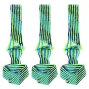 3PK Paws & Claws Tug-Of-War Rope Tugger W/ Squeaky Ball 35cm Blue/Green