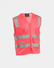 Bisley Taped Hi Vis Vest with Zip