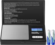 Digital Pocket Scale, [500g/0.01g] Diyife Mini Kitchen Scale with LCD Display Tare Function, 7 Measure Units with Stainless Steel Platform, Jewelry Scale for Food, Cooking, Coffee, Baking, Medicine