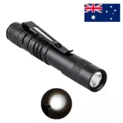 Portable Mini Penlight Q5 1000LM LED Flashlight Torch Pocket Tactical Small