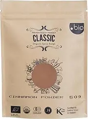 Ceylon Cinnamon Organic Powder | Product Of Sri Lanka | 50g | USDA Certified - Halal Certified- Kosher Certified