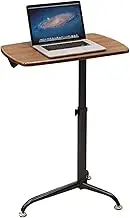 Presentation Podium, Lectern Podium Stand,Adjustable Height Lectern Podium Standing Laptop Desk Removable Workstation Table