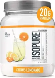 INFUSIONS, Refreshingly Light Fruit Flavored Whey Protein Isolate Powder, “Sh...