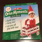 Elf on the Shelf Elves at Play Orna-Moments Christmas Scooter Wintry Wagon Ornam