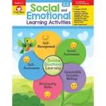 SOCIAL AND EMOTIONAL LEARNING ACTIVITIES, GRADES 5-6/EVAN-MOOR EDUCATIONAL PUBLISHERS【禮筑外文書店】