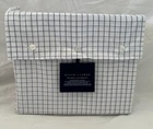 Ralph Lauren Organic Tattersall King Extra Deep Fitted Sheet $270 NIP