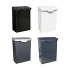Drop Box with Lock Wall Mounted Mailbox Rainproof with Key Metal Wall Hanging
