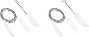 Binxind 2X Respirator Hose Tube Cleaning Brush CPAP Cleaner Supplies Drinking Pipe Tube Cleaner Bottle Brush Cleaning Tools