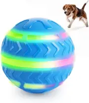 Interactive LED Dog Ball Boredom Motion Activated Moving Balls Toy Lights up USB