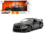2024 FORD MUSTANG DARK HORSE BLACK METALLIC 1/24 DIECAST MODEL BY JADA 35278