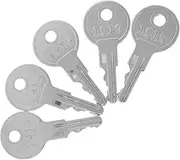 5pcs Golf Cart Ignition Keys Universal Ignition Switch Replacement Metal Key for Gas and Electric Golf Carts Easy to Use and Carry Accessories
