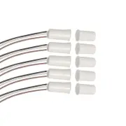 NC NO Magnetic Switch Wired Recessed Door Sensor Hidden Window Contact Reed S...