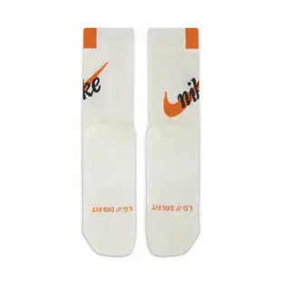 Nike 襪子 Multiplier Running Crew Sock 白 橘 長襪 【ACS】 CV4301-134