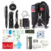 Full Military Survival Kit-with Outdoor Gears Kit and First Aid Kit