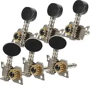 GREENADSCAPE Guitar Tuner Pegs Set Instrument Parts Universal Guitar Tuning Pegs Acoustic Guitar Tuning Tools Guitar Pegs for Beginners