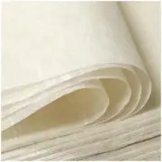 100 Sheets A4 Mulberry Paper Sheets Natural Fiber Rice Paper,8.3 x 11.7in Nat...