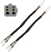TDR 2pcs Indicator Wire Adaptor Leads Connector LED Adapter for Z1000 2003-2019 Turn Signal Indicator Connector