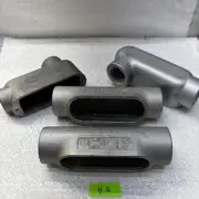 ** New Crouse Hinds Outlet Body (2) 1 1/2” C57 (1) LB49 1 1/4” 35 (1) 1 1/4”#