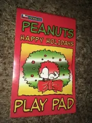Vintage Peanuts Charlie Brown Christmas Coloring Book Charles M. Schulz UNUSED