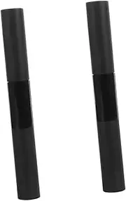 2pcs Quick-Dry False Eyelash Glue Long-Lasting False Eyelashes Strong Hold Eyelash Adhesive Quick-Dry False Eyelashes Tool False Eyelashes Kiss Lash Glue Liner Black Plastic Shell