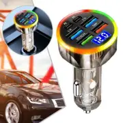 Quick Charge USB-C Car Charger QC3.0 Quick Charge PD Type-C Socket Charger O6V7